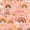 Orange Pink, variant on Manfei Cute Candy Lollipop Twin Quilt Set, Rainbow Butterfly Twin Coverlet Set, Hot Pink, 2pcs, 1 Bedspread and 1 Pillowcase