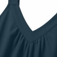 thumbnail image 5 of Haivin Women's Romper, Solid Color V-Neck Loose Sleeveless with Pockets, Casual Fashion One-Piece for Daily Wear and Summer Outdoor Activities, 5 of 9