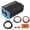 12V-120V 1000W, variant on Power Inverter 1000 Watt Pure Sine Wave 12v DC to 110v/120v AC 2000w Peak Converter for Family RV Off Grid Solar System with 2 AC Outlets LCD Display Remote Control and 2.1a USB Charging Port