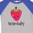 thumbnail image 4 of Inktastic Cute Strawberry Strawbaby Boys or Girls Toddler T-Shirt, 4 of 5