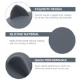 thumbnail image 3 of 3Pcs Silicone Leakproof Cup Lids Creative Dustproof Mug Covers for Cup (Grey), 3 of 6