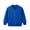 Blue, variant on Coerni Kids Varsity Jacket Full Zip Long Sleeve Baseball Jackets Toddler Boys & Girls Plain Preppy Letterman Jacket Spring Fall Outerwear