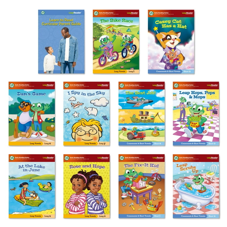 LeapFrog LeapReader Phonics System, 10-Book Mega Pack with