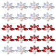 thumbnail image 1 of 20 piezas de horquillas con florales antiguas, accesorios para bricolaje, suministros para manualidades, de imitación de cristal, 1 of 9