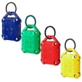 thumbnail image 1 of Funda llavero impermeable DOVICK para AirTag, tapa con tornillos, paquete de 4, 1 of 6