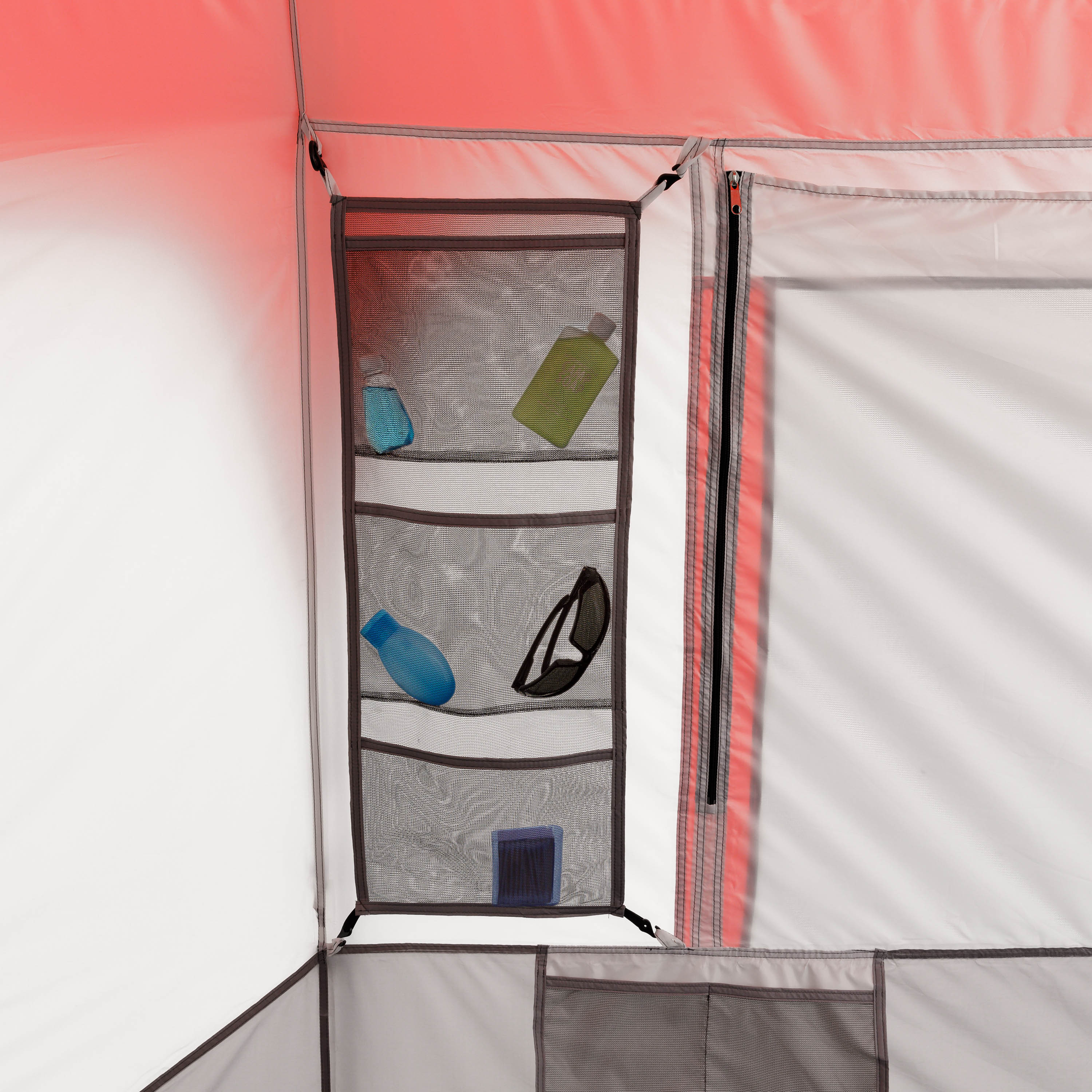 Carpa instantánea tipo cabina para 8 personas Ozark Trail de 13' x 9' con luces LED, 36.9274 lbs 3