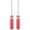 2, variant on 2PCS Spanner Screwdriver Bits U 2.0 x 75mm Magnetic End U-shaped Bit Precision Screw Driver U-Type Screwdriver for Doors Cabinets Computers Toys Installation