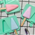 thumbnail image 2 of 1 pieza de molde de helado de silicona, molde triangular de silicona for helado, utensilios for hornear pasteles de chocolate DIY, 2 of 2