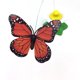 thumbnail image 3 of Juguete interactivo para mascotas con forma de mariposa colorida que vuela y gira a batería para gatos, 3 of 6