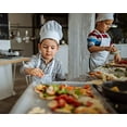 thumbnail image 4 of ESHATO Kids Chef Hat, Adjustable Elastic Cotton Cooking Cap for Children White, 4 of 4