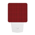 thumbnail image 5 of Goofa Red Black Houndstooth Night Light, Plug-in, Dusk to Dawn Sensor, Warm White, Ambient Lighting, Ideal Kids Adults Nightlight-EU, 5 of 9