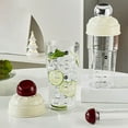 thumbnail image 1 of Up to 40% off Gifts Oefntac Hand Cranked Shaker with Ice Mace and Graduated Cocktail Shaker Tool Set Suitable for Milk Tea Shop Hand Cranked Lemon Tea Cocktail Shaker, 1 of 9