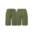 thumbnail image 3 of Womens Short Style with Pockets Casual Shorts for Women Summer Relaxed Fit Five Point Length Army Green XL, 3 of 6