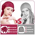 thumbnail image 4 of VONKY Universal Hair Sleeping Bonnet For Hair Protection Health Of Locks Cap S Wide Application 1Set, 4 of 6