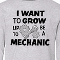 thumbnail image 4 of Inktastic I Want To Grow up To Be a Mechanic Long Sleeve Youth T-Shirt, 4 of 5