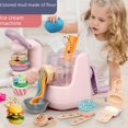 thumbnail image 1 of Máquina de fideos de arcilla de colores para niños, máquina de helado de arcilla ultraligera hecha a mano para jardín de infantes, juguete de molde de plastilina, 1 of 5
