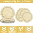 thumbnail image 3 of Platos de fiesta Chunnin, 96 unidades, diseño de arena de playa, 18 cm x 23 cm, 3 of 7