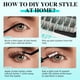 thumbnail image 5 of Extensión de pestañas en racimo de pestañas AMZGIRL LASH Wispy 144 unidades, 5 of 6