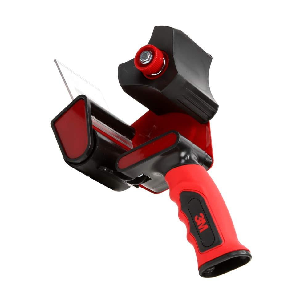 Scotch Handheld Tape Dispenser,3 in Max T. W HR83, Red,Plsatic