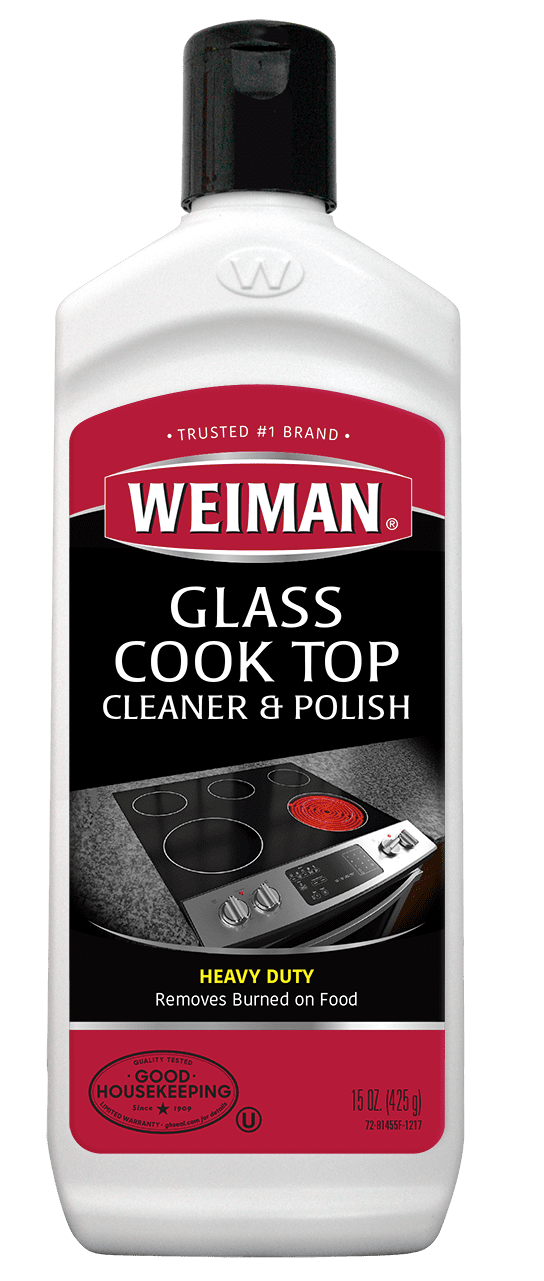 Weiman Glass Cooktop Cleaner and Polish - 15 Ounce
