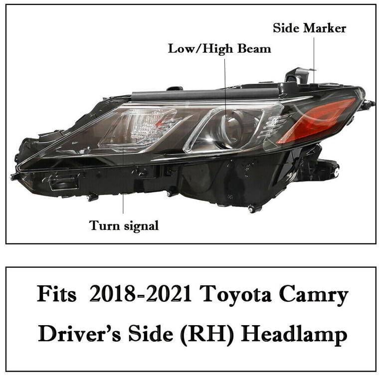 Headlamp Kit | TOYOTA CAMRY SE 2019 Headlamp Kit | TOYOTA CAMRY SE 2019