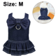 thumbnail image 2 of Vestidos para perros pequeños, ropa para niñas, vestido vaquero para perros, faldas para cachorros, vestido vaquero con lazo de verano para perros., 2 of 8