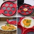 thumbnail image 3 of Flip Cooker Pancakes Mold Flip and Cook Silicone Pancake Maker Flip N Cook Silicone Pancake Mold Flip and Cook Pancake, 3 of 8