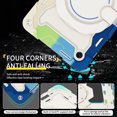 thumbnail image 2 of FJLBDE Case for Lenovo Tab One / K9 8.7 Inch 2025 with 360 Kickstand, Shoulder Strap Carrying Protective Cover, Multicolor Blue, 2 of 6