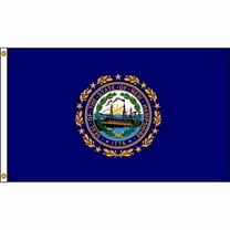 Nylglo New Hampshire Flag,4x6 Ft,Nylon 143470