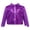 Purple, variant on renvena Kids Boys Teens Sequins Long Sleeve Shirt Party for Choir Jazz Dance Stage Performance Wedding Dance Costumes
