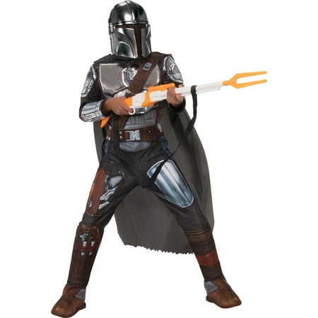 Rubie's The Mandalorian Beskar Boy's Halloween Fancy-Dress Costume for Child, S