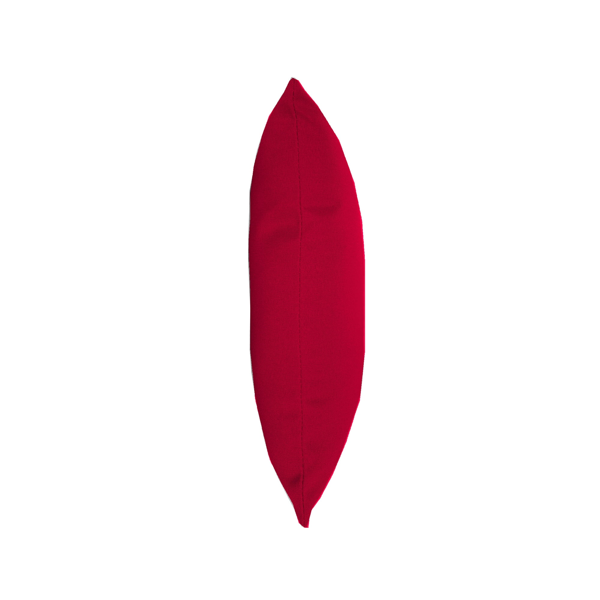 Jordan Manufacturing 16" x 16" Really Red Solid Square Outdoor Throw Pillow (2 Pack)