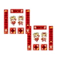 thumbnail image 1 of Pareados de año Chino Fu Festival de Primavera Decoraciones para Puertas Etiqueta de Pared para Ventana de Teléfono Caja de Tigres Feliz Año Nuevo BLESIY Pegatina Pareados Fu, 1 of 8