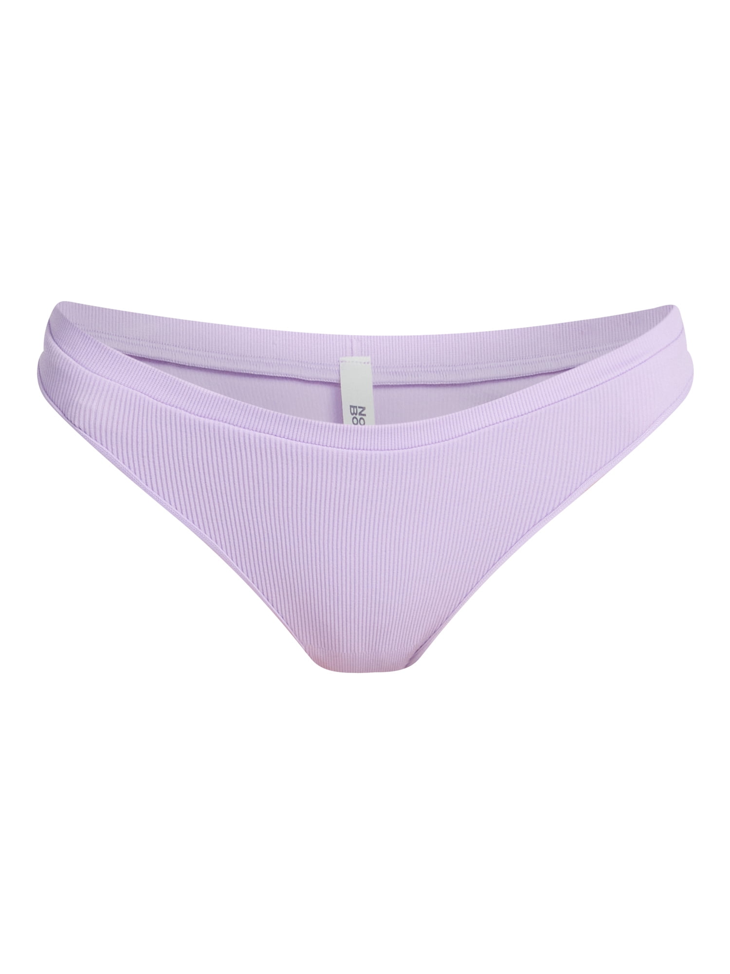 No Boundaries Seamless High Leg Thong Panties, 3-Pack, Women's XS-XXXL