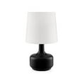 thumbnail image 1 of Lampe de Table Moderne "Cheru" de 17,25 Pouces de Haut, Touch-On, Noir Poudre, 1 of 4
