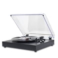 thumbnail image 2 of Player,Player Wooden 71012-inch Vinyl Wooden 7/10/12-inch Bt5.3 With Cover Vinyl Wooden Vinyl Player Speeds Bt5.3 Vinyl 334578 33/45/78 Rpm Vinyl 33/45/78 Wooden Compatible Rca Output, 2 of 6