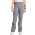 thumbnail image 2 of Hanes Women's Middle Rise Sweatpant, Light Steel, Small Petite, 2 of 2