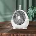 thumbnail image 6 of Hwkond Table Fan Desktop Desktop Fan Silent Fan Students Dormitory Office Small Portable Usb Rechargeable Fan on Clearance, 6 of 8