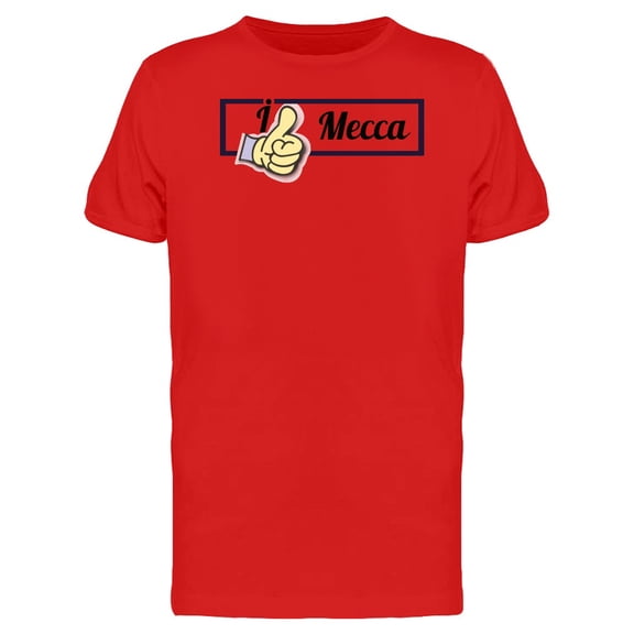 I Like Mecca Thumbs Up Tee Men's -Image by Shutterstock