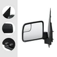 thumbnail image 6 of Miumaeov Left Rearview Mirror For Ford Transit Connect LH Driver Side Rear Mirror 2011-2013, 6 of 20