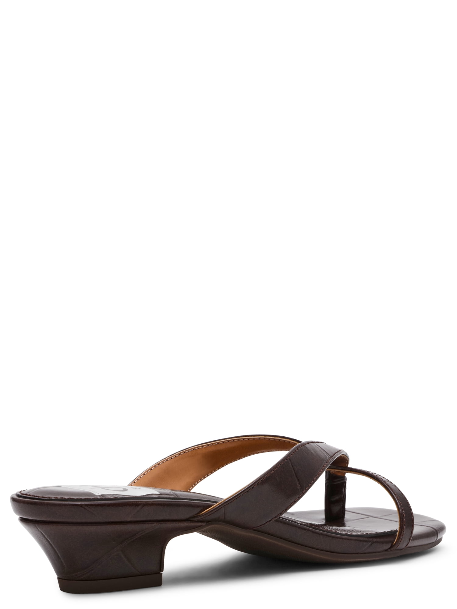 DV Dolce Vita Women's Bex Slide On Kitten Heel Sandal