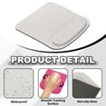 thumbnail image 3 of Almohadillas de Ratón Ergonómicas Uxcell, Almohadillas de Gel con Soporte para la Muñeca, Alfombrilla de Computadora de Espuma de Memoria con Base Antideslizante Gris Claro, 3 of 7