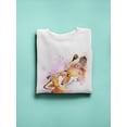 thumbnail image 3 of Cute Fox And Baby Fox. Sweatshirt Women -Image by Shutterstock, Female 5X-Large, 3 of 4