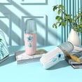 thumbnail image 1 of Yjmei - Mini pulverizador facial nano de 35 ml, color rosa, recargable por USB, vaporizador facial portátil, humidificador hidratante, herramientas de belleza para el cuidado de la piel para mujeres,, 1 of 3