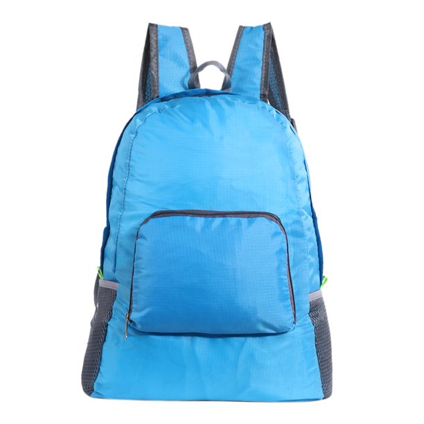 Mochila multifunción plegable para mujer Preppy Solid School Travel Bag (Azul) Likrtyny Para estrenar