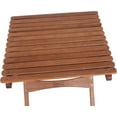 thumbnail image 5 of BYER OF MAINE, Pangean Folding Wooden Table, Easy to Fold and Carry Wooden Camp Table, Match Pangean Furniture, 20" L x 20" W x 22" H, 5 of 9