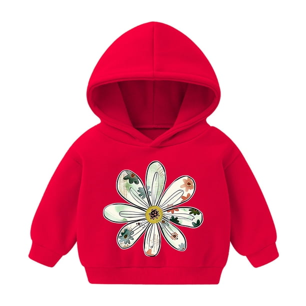Sudadera con capucha para bebé, niño y niña, sudadera informal con estampado para bebé, regalo para niña, blusa