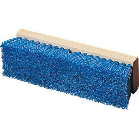 

Carlisle 36193P14 Flo-Pac Hardwood Block Deck Scrub Polypropylene Bristles 10 Length x 2.87 Width 2 Bristle Trim Blue (Case of 12)