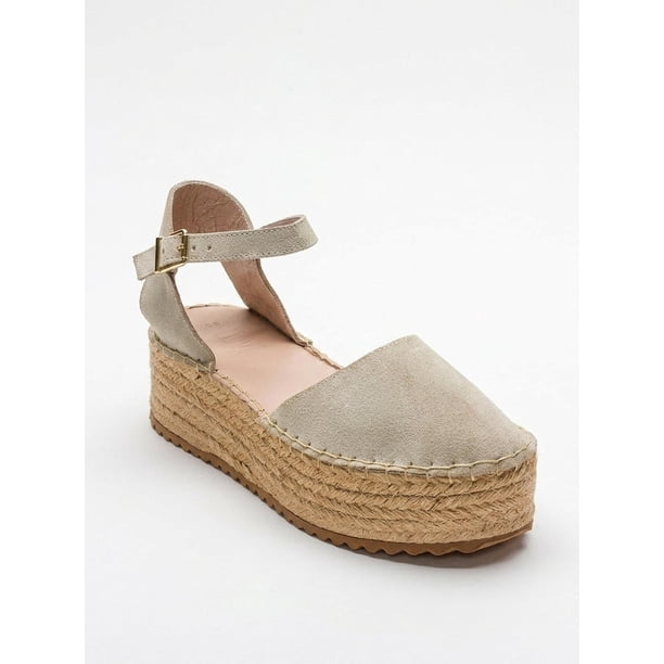 Viba - Alpargatas de ante beige beige 8.5