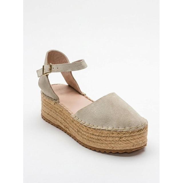 Viba - Alpargatas de ante beige beige 6.5